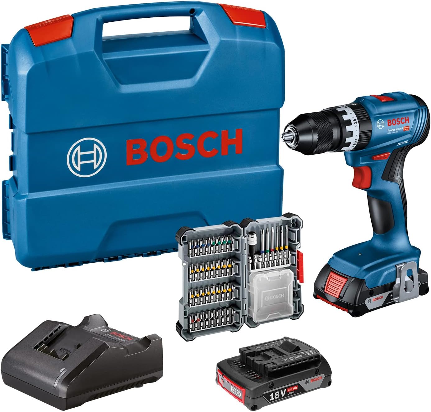 Akku-Bohrschrauber 18V Set
